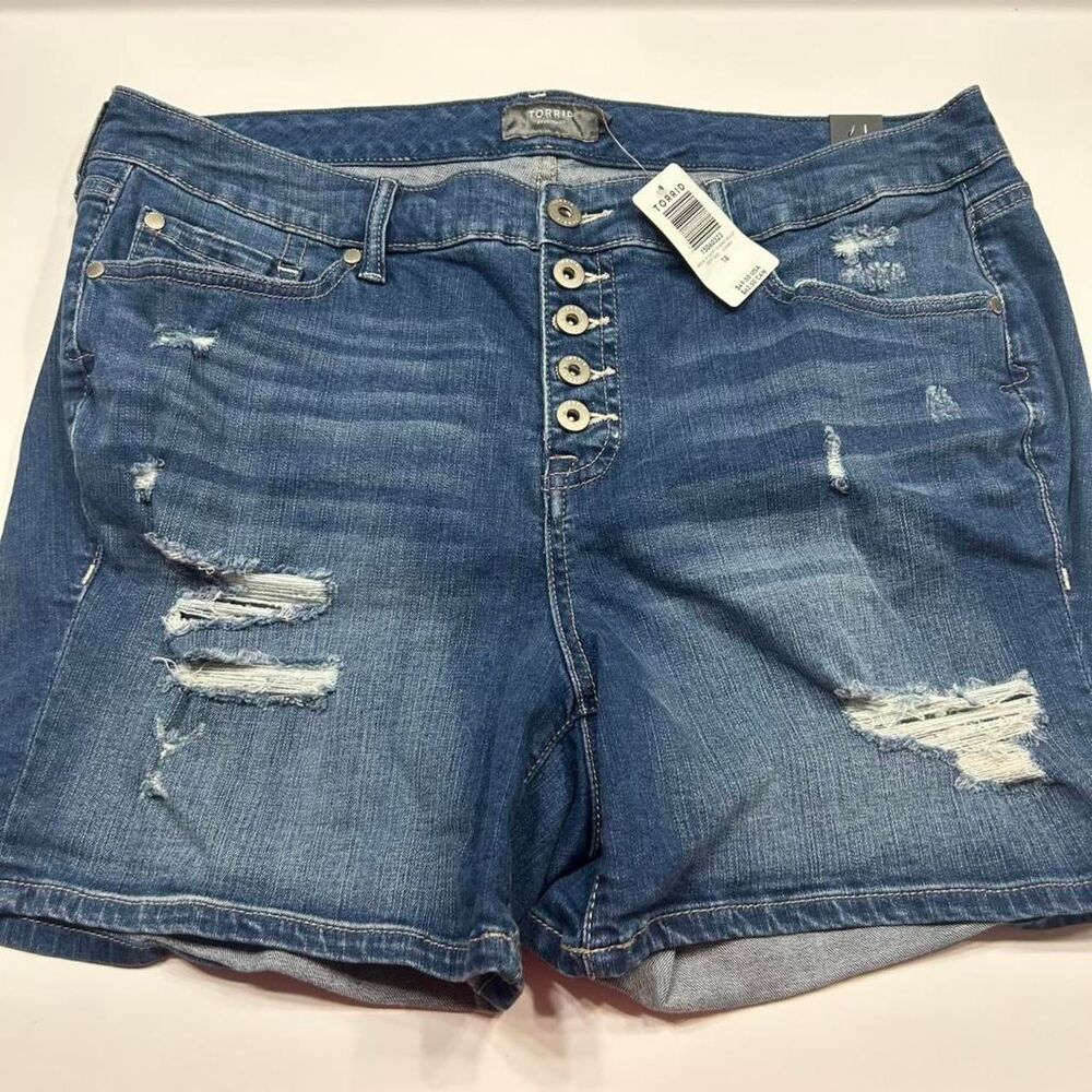 Torrid Women's Navy Shorts